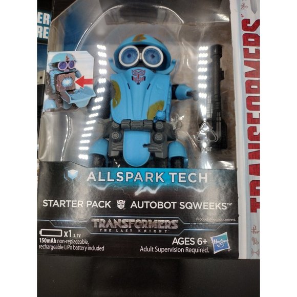 Hasbro Transformers Cube Powers Figures AllSpark Tech Autobot Sqweeks Starter - Picture 8 of 9